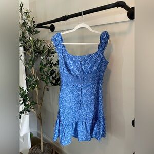 Blue summer dress